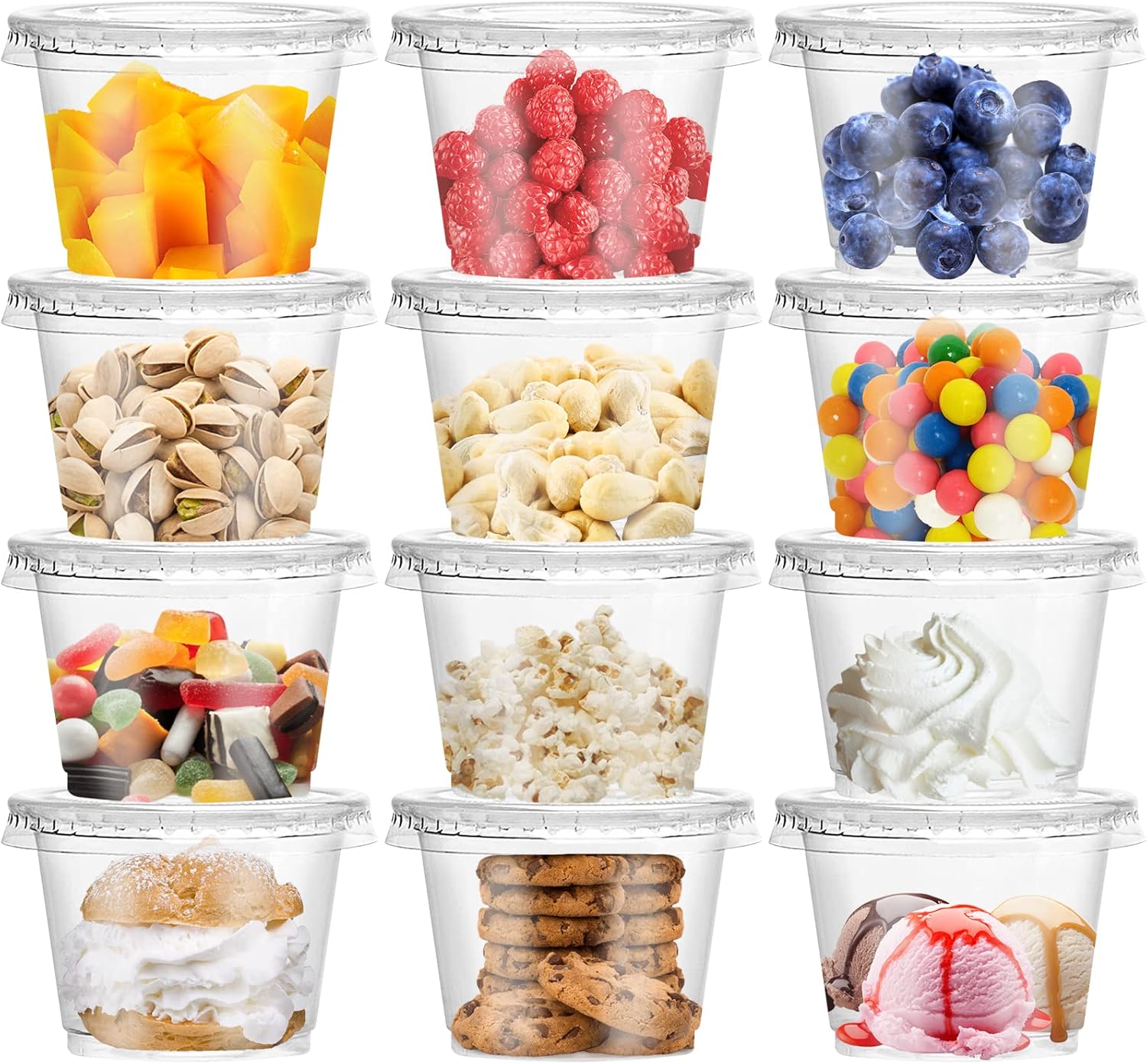 Sauce Dipping Cup - Bicchieri in plastica da 8/10 oz