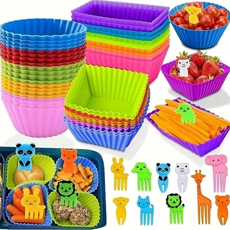 ● 12/24 Pezzi Divisori in Sili - Meal Prep Template recensione e prezzo